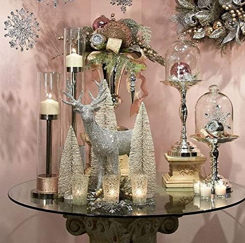 D'light Online 3 X 4 Inch Pillar Candles Set of 12 Bulk Event Pack Premium Wax Round Unscented Ivory Pillar Candles Wax for Wedding, Spa, Party, Birthday, Holiday, Bath, Home Decor (3x4 - Ivory)