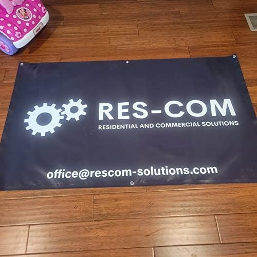 Personalized Custom Vinyl Banner Printing Indoor or Outdoor use Printed Business Event Birthday Party Large Custom Vinyl banner for Party Decoration Factory of Stickers (6'x9')