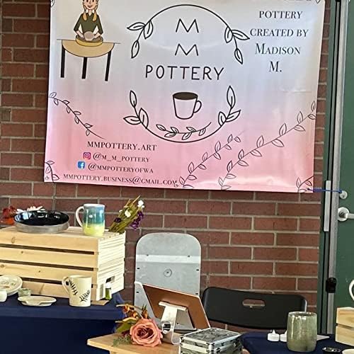 Personalized Custom Vinyl Banner Printing Indoor or Outdoor use Printed Business Event Birthday Party Large Custom Vinyl banner for Party Decoration Factory of Stickers (3'x4')