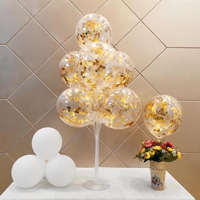 Gold Confetti 5000 Pieces 1 Inch Table Confetti Glitter Dots for Wedding Baby Shower Birthday Party Table Decorations(1.76 OZ)