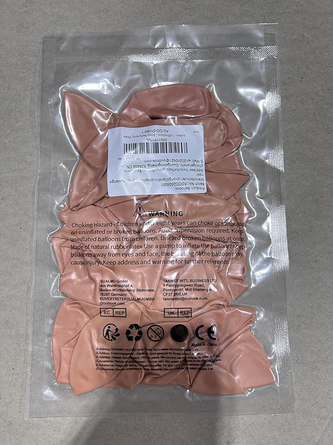 Nude Balloons 5 Inch, 60Pcs Small Beige Balloon Retro Apricot Neutral Latex Balloons 5'' Mini Matte Tan Cream Blush Helium Balloons for Boho Birthday Wedding Baby Bridal Shower Party Decoration