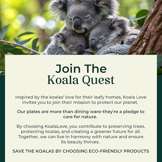 Palm Leaf Plates 10 Inch Bamboo Paper Disposable 50 Bulk Dinner Round Party Plates Event Tableware Eco Biodegradable Compostable Wooden Plate Best Alternative to Plastic Plate