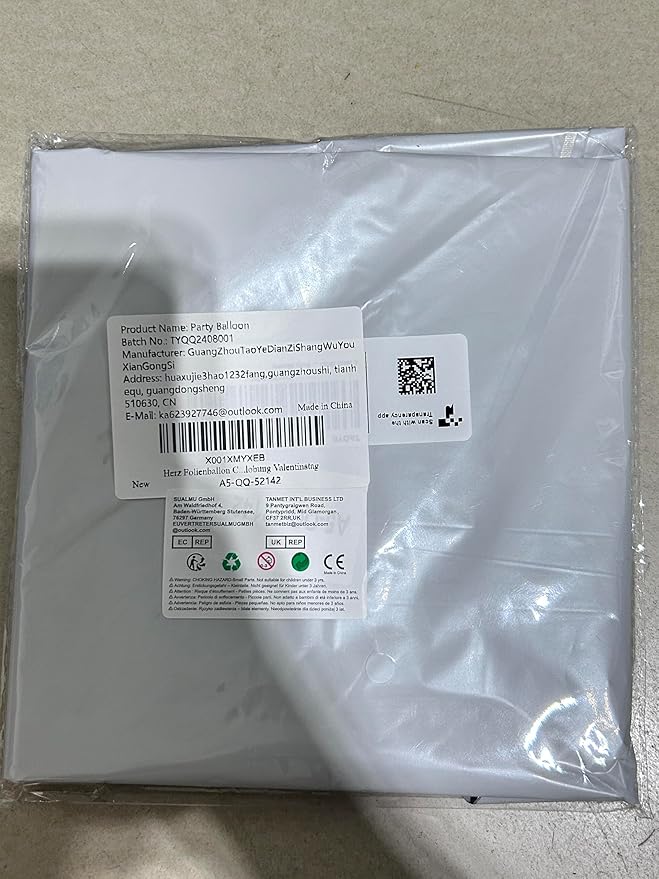 Cream Heart Foil Balloon, 18 Inch Sand White Heart Shape Foil Balloon, Beige Heart Balloons with Grey White Helium Balloons for Valentines Day Boho Birthday Bridal Shower Wedding Baby Shower