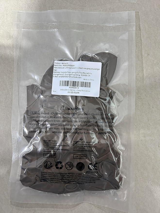 Brown Balloons 12 Inch, 50 Pcs Light Brown Balloon Coffee Chocolate Brown Latex Balloons Matte Tan Caramel Mocha Helium Balloons for Birthday Wedding Boho Bear Baby Shower Party Decorations