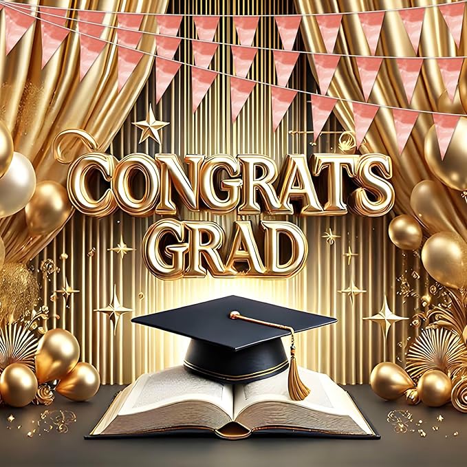 32.8FT Rose Gold Glitter Triangle Pennant Banner Flag Metallic Bunting Fabric Garland for Christmas Wedding Birthday Anniversary Bridal Shower Engagement Graduation Party Decorations Decor