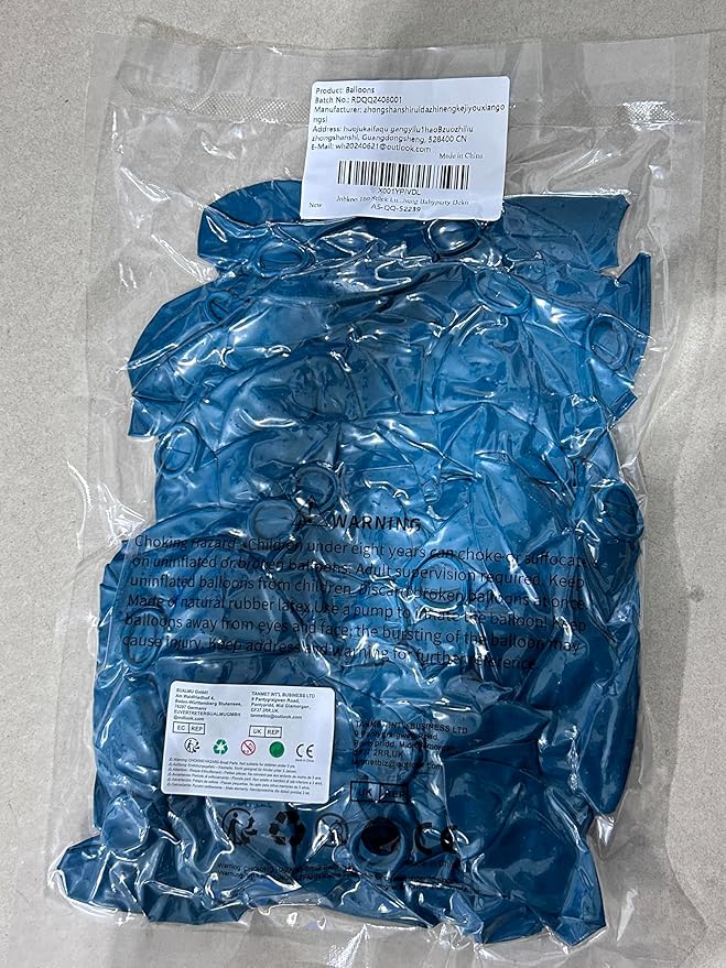 Peacock Blue Balloons 12 Inch, 50 Pcs Turquoise Blue Balloon Teal Blue Latex Balloons Matte Dark Teal Aqua Blue Helium Balloons for Birthday Baby Shower Wedding Whale Theme Party Decorations