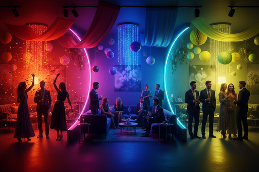 How Color Psychology Impacts Party Atmosphere and Guest Experience