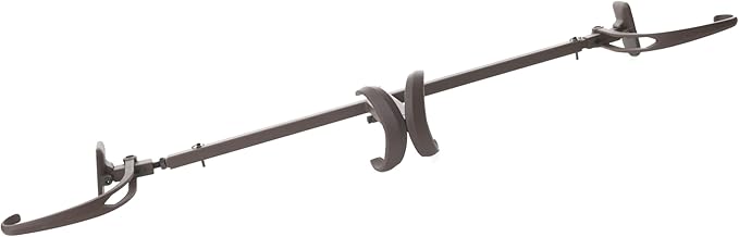 VILLAGE LIGHTING COMPANY [Front Door Garland Hanger] - Adjustable to Different Door Widths | Heavy-Duty Cast Iron | Decorative Christmas Decor | No Nails, Screws, or Damage