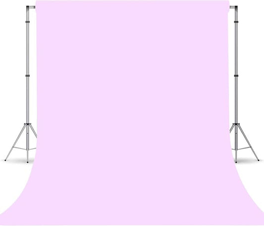 Light Purple Photography Backdrop for Photoshoot, Photo Backdrop Curtain, Perfect Light Purple Backdrops for Party Portrait Photoshoots Video Studio 10FTx20FT