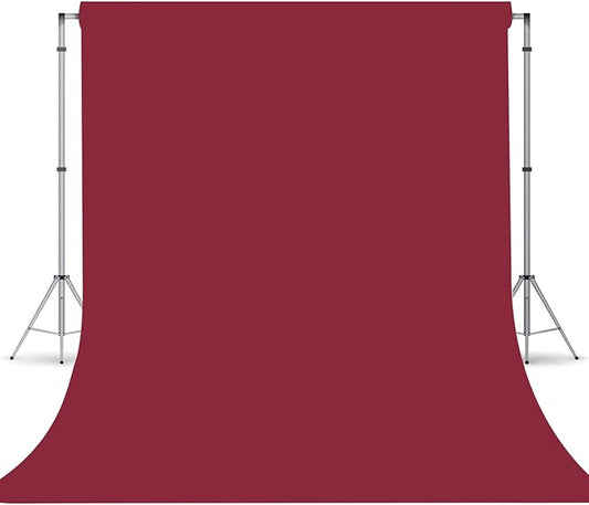 Wine Red Photography Backdrop for Photoshoot, Photo Backdrop Curtain, Perfect Wine Red Backdrops for Party Portrait Photoshoots Video Studio 5FTx7FT