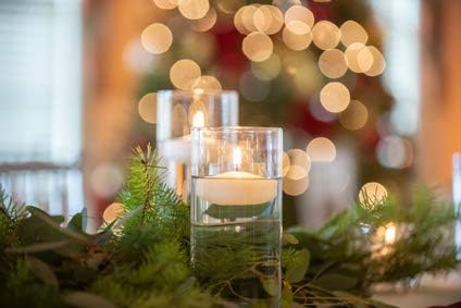 D'light Online Large 3 Inch Ivory Floating Candles Bulk Pack for Events, Centerpieces, Spa, Pool, Home Decor, for Cylinder Vases, Special Occasions and Holiday Decor - (Ivory, Set of 36)