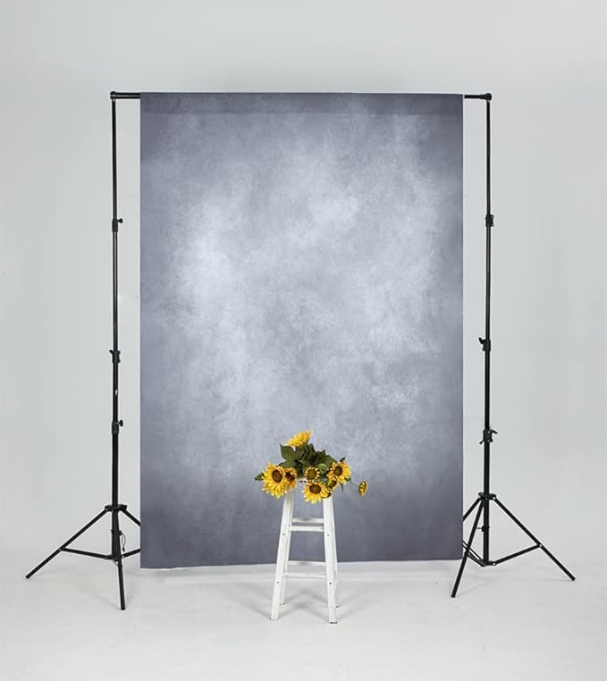 Kate 5x7ft Abstract Blue Grey Backdrop Portrait Backdrops for Vintage Photography