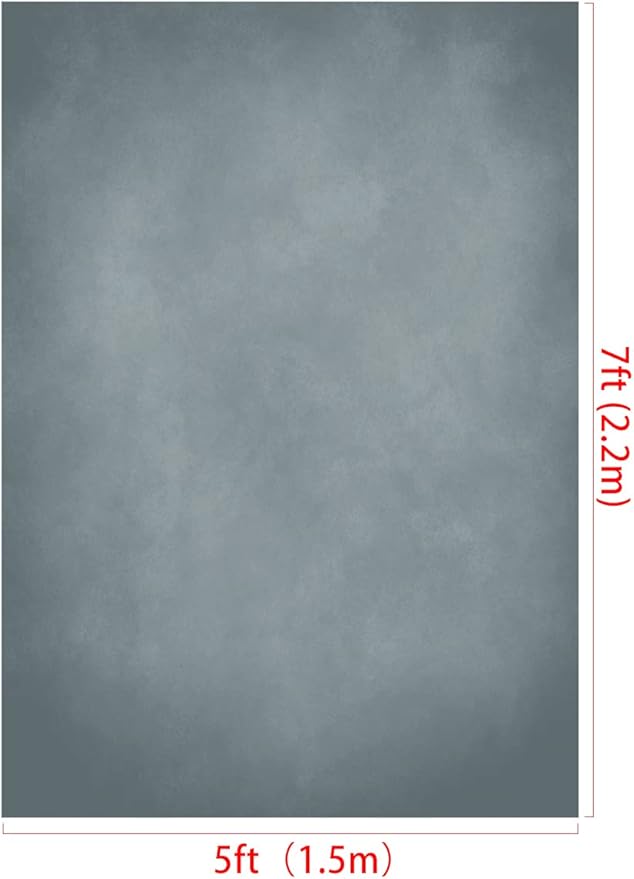 Kate 5x7ft Abstract Blue Grey Backdrop Portrait Backdrops for Vintage Photography