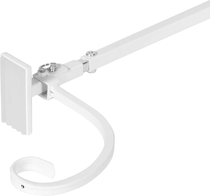 VILLAGE LIGHTING COMPANY [Front Door Garland Hanger] - Adjustable to Different Door Widths | Heavy-Duty Cast Iron | Decorative Christmas and Holiday Decor | No Nails, Screws, or Damage