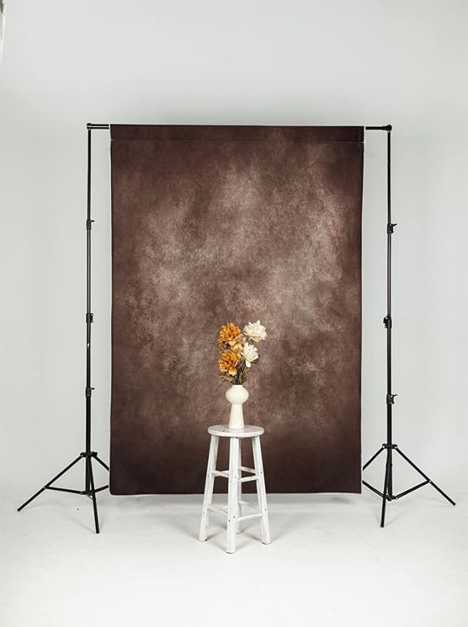 Kate 5x7ft Brown Portrait Backdrops Vintage Brown Backgrounds for Professional Photography Studio