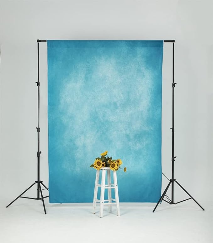 Kate 1.5x2.2m Blue Portrait Backdrops Abstract Blue Photography Backgrounds Vintage Backdrops