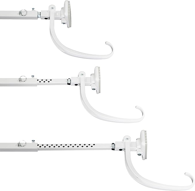 VILLAGE LIGHTING COMPANY [Front Door Garland Hanger] - Adjustable to Different Door Widths | Heavy-Duty Cast Iron | Decorative Christmas Decor | No Nails, Screws, or Damage