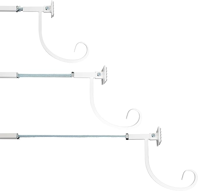 VILLAGE LIGHTING COMPANY [Front Door Garland Hanger] - Adjustable to Different Door Widths | Heavy-Duty Cast Iron | Decorative Christmas and Holiday Decor | No Nails, Screws, or Damage