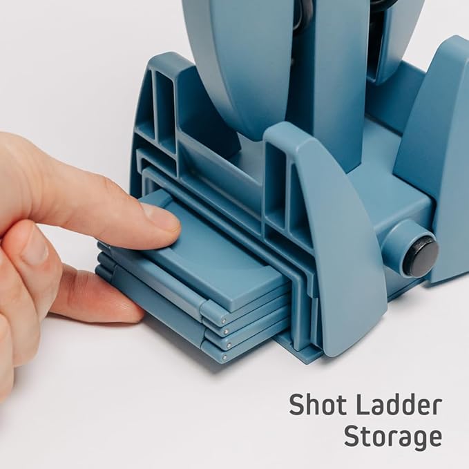 Craggy Games Ring Toss & Shot Ladder Game Hooks XPLR - Portable Aluminum Hook and Ring for Indoor/Outdoor Games - Family Game Night, Party Games, Travel, Multiplayer for Ages 12+