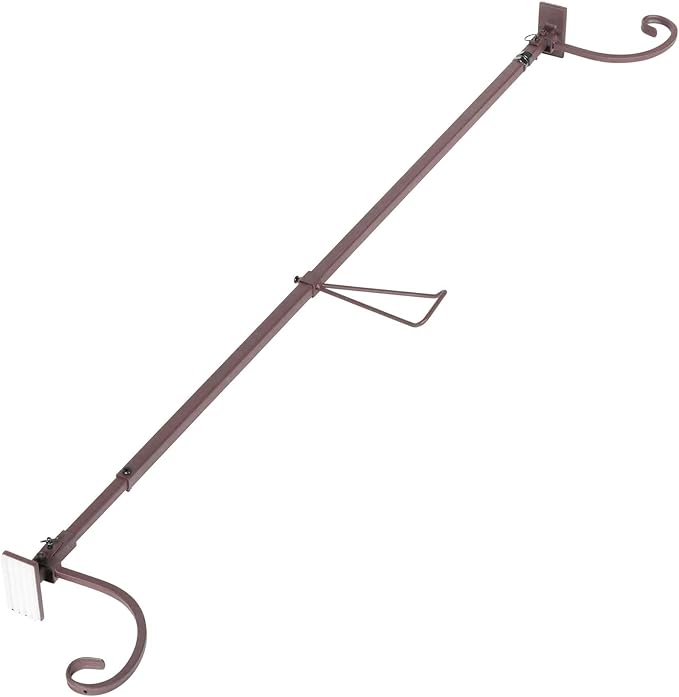 VILLAGE LIGHTING COMPANY [Front Door Garland Hanger] - Adjustable to Different Door Widths | Heavy-Duty Cast Iron | Decorative Christmas and Holiday Decor | No Nails, Screws, or Damage
