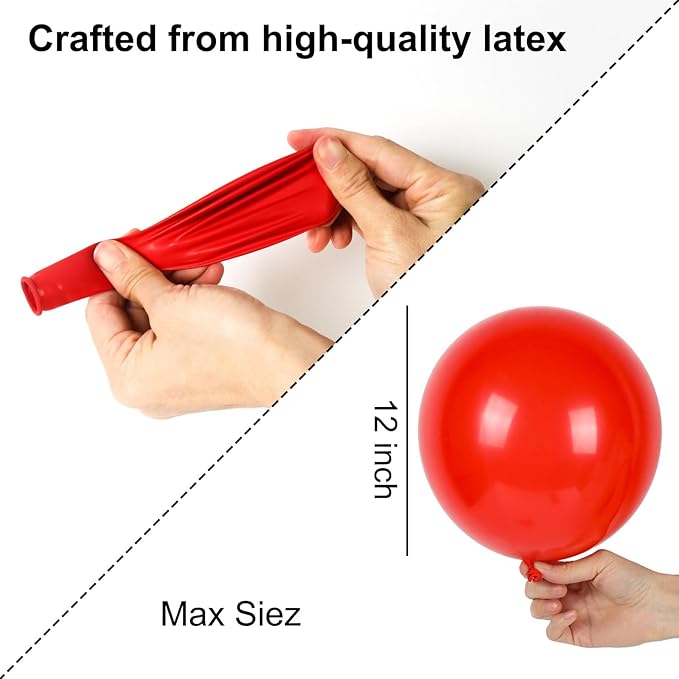 110 PCS Christmas Balloon Arch Garland Kit, Xmas Red Green White Gold Purple Silver Rose Latex Balloons for New Year Winter Holiday Birthday Party Decorations