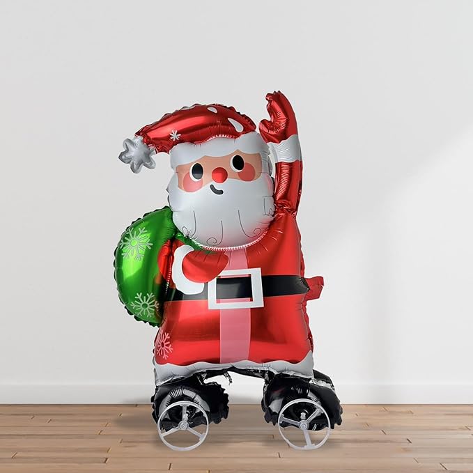 Walking Christmas Balloons, Self-Standing Foil Balloons for Christmas Party Decorations, New Year, Birthday Party Supplies(Walking8)