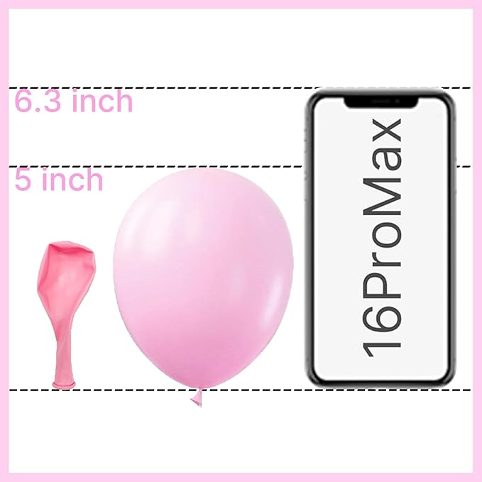 PartyWoo Pastel Balloons 100pcs 5 Inch Pastel Rainbow Latex Balloons for Baby Shower Gender Reveal Engagement Bachelorette Easter Bridal Shower Anniversary Retirement Birthday Party Decorations