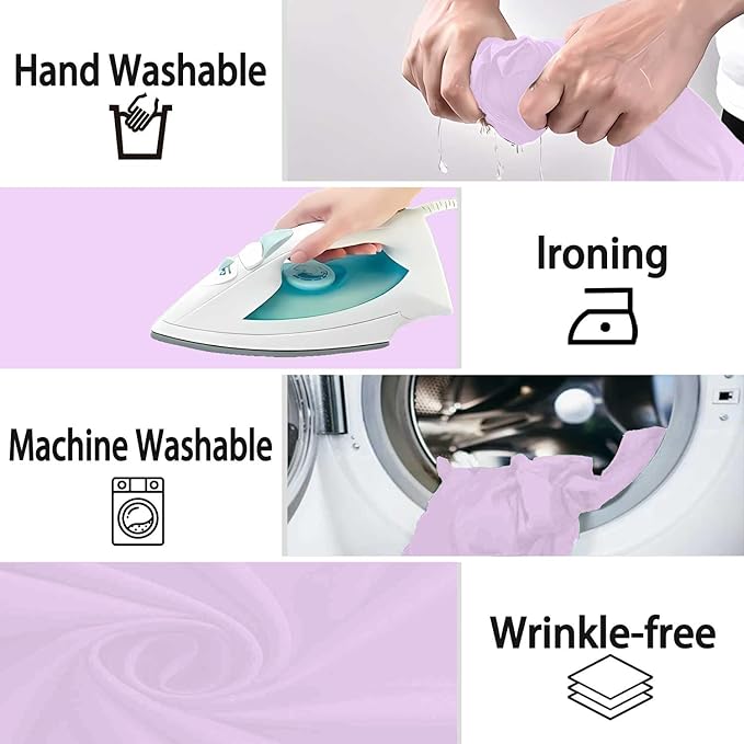 Light Purple Photography Backdrop for Photoshoot, Photo Backdrop Curtain, Perfect Light Purple Backdrops for Party Portrait Photoshoots Video Studio 6FTx9FT