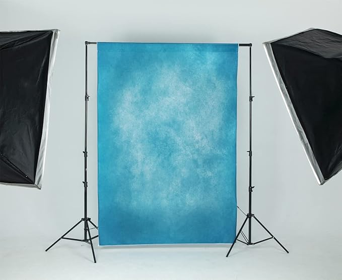 Kate 1.5x2.2m Blue Portrait Backdrops Abstract Blue Photography Backgrounds Vintage Backdrops