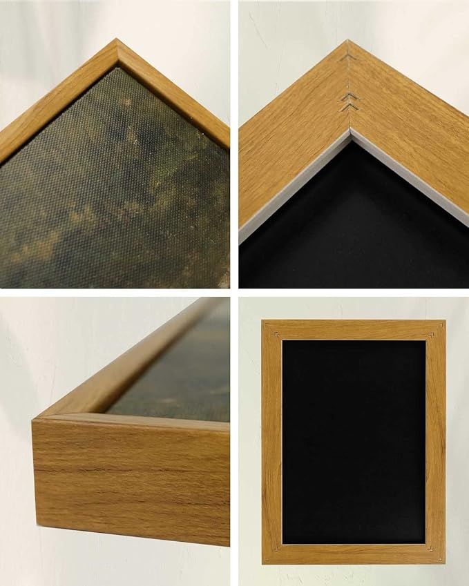 InSimSea Framed Canvas Print , Roses in Vase Classical Oil Paintings for Wall Decorations Canvas wall art for Bedroom Living Room Bathroom Decor ,Farmhouse Decor 8x10in