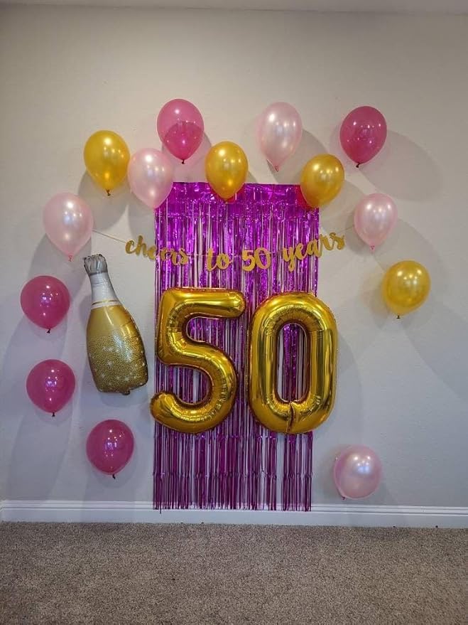 Gold Number 8 Balloon 40 Inch, 8th Birthday Party Decorations for Children, Giant 8 Foil Balloon for Party Supplies
