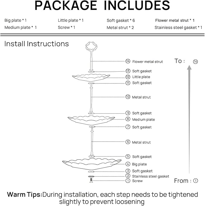 Sumerflos 3 Tier Porcelain Cupcake Stand, Tiered Serving Cake Stand, Square White Embossed Dessert Stand, Weddings Parties Pastry Serving Tray
