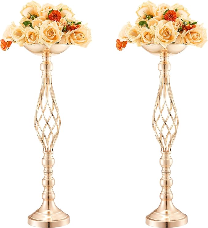 VEVOR Metal Wedding Centerpiece Gold,Candlestick,20PCS 58cm/22.83”