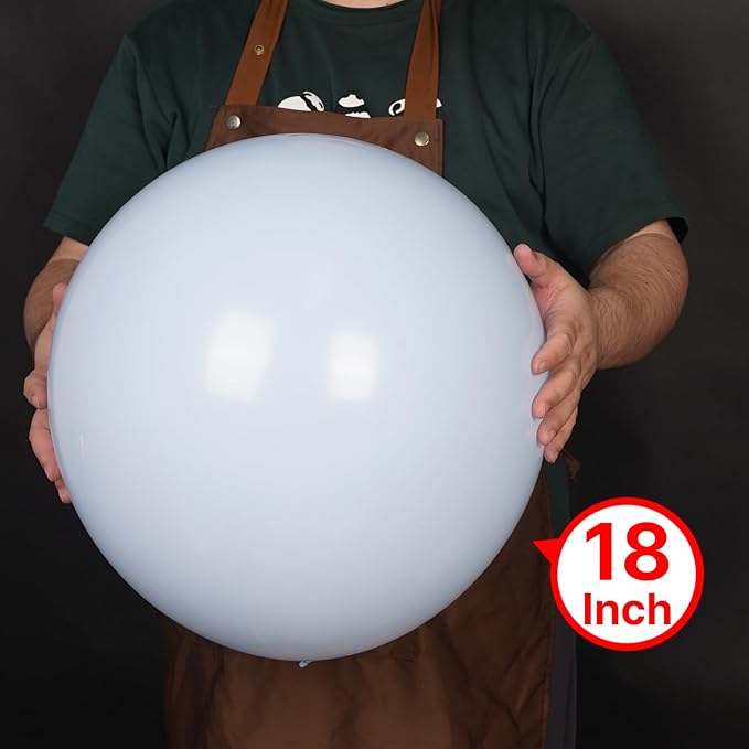 PartyWoo Pastel Balloons 20pcs 18 Inch Pastel Rainbow Latex Balloons for Baby Shower Gender Reveal Engagement Bachelorette Easter Bridal Shower Anniversary Retirement Birthday Party Decorations