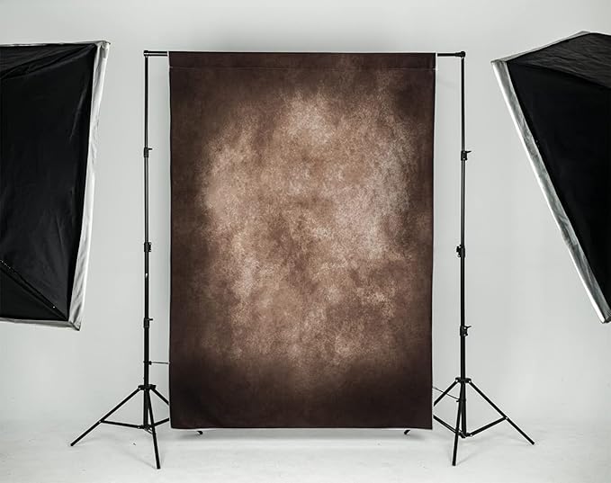 Kate 5x7ft Brown Portrait Backdrops Vintage Brown Backgrounds for Professional Photography Studio