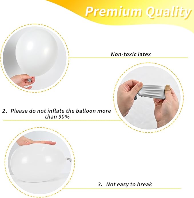 Sunflower Balloons, 12 inch Sunflower printed Balloons Yellow pastel yellow White Sunflower Balloons for Sunflower Themed Baby Shower Birthday Wedding Party Decorations Supplies