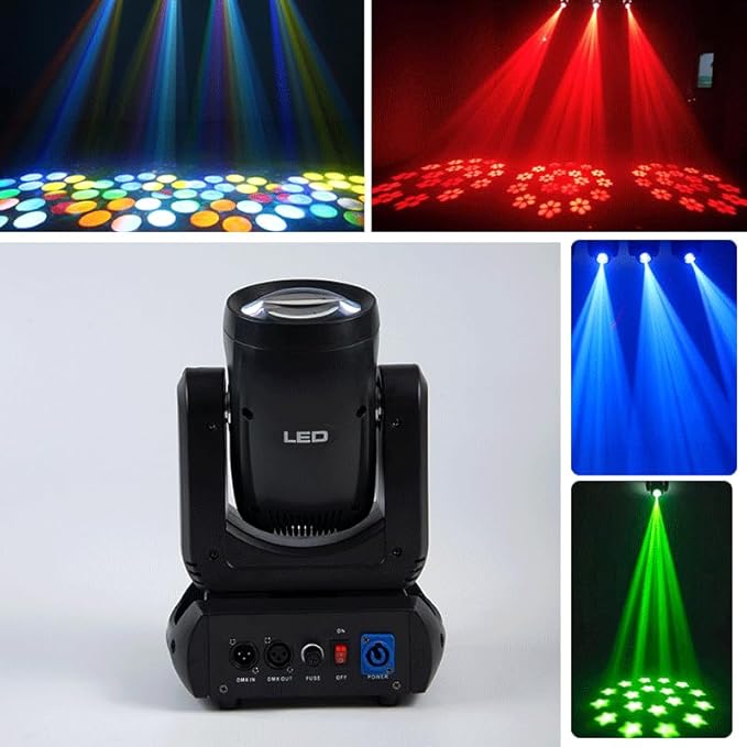 150w LED Moving Head Light RGBW Beam Lights with DMX for Live Show DJ Disco Events Party Stage Lighting KTV Wedding