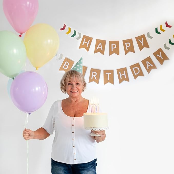 Pastel Balloons Latex Pastel Birthday Decorations 30 Pack 18 inch Round Helium Multicolor Macaron Rainbow Decor for Birthday Rainbow Party Baby Shower Wedding Easter Balloons Decorations