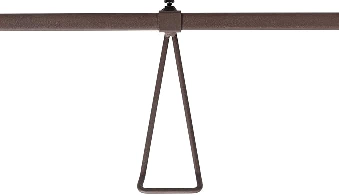 VILLAGE LIGHTING COMPANY [Front Door Garland Hanger] - Adjustable to Different Door Widths | Heavy-Duty Cast Iron | Decorative Christmas and Holiday Decor | No Nails, Screws, or Damage