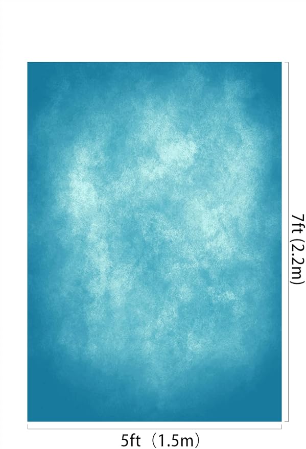 Kate 1.5x2.2m Blue Portrait Backdrops Abstract Blue Photography Backgrounds Vintage Backdrops