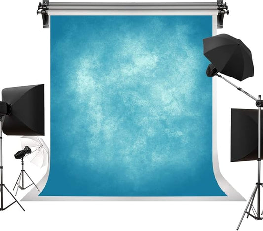 Kate 1.5x2.2m Blue Portrait Backdrops Abstract Blue Photography Backgrounds Vintage Backdrops