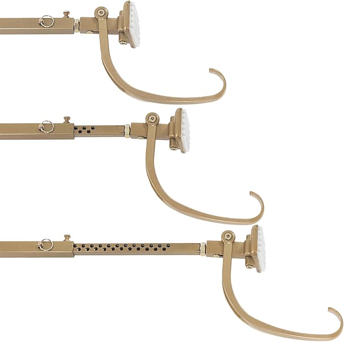 VILLAGE LIGHTING COMPANY [Front Door Garland Hanger] - Adjustable to Different Door Widths | Heavy-Duty Cast Iron | Decorative Christmas Decor | No Nails, Screws, or Damage