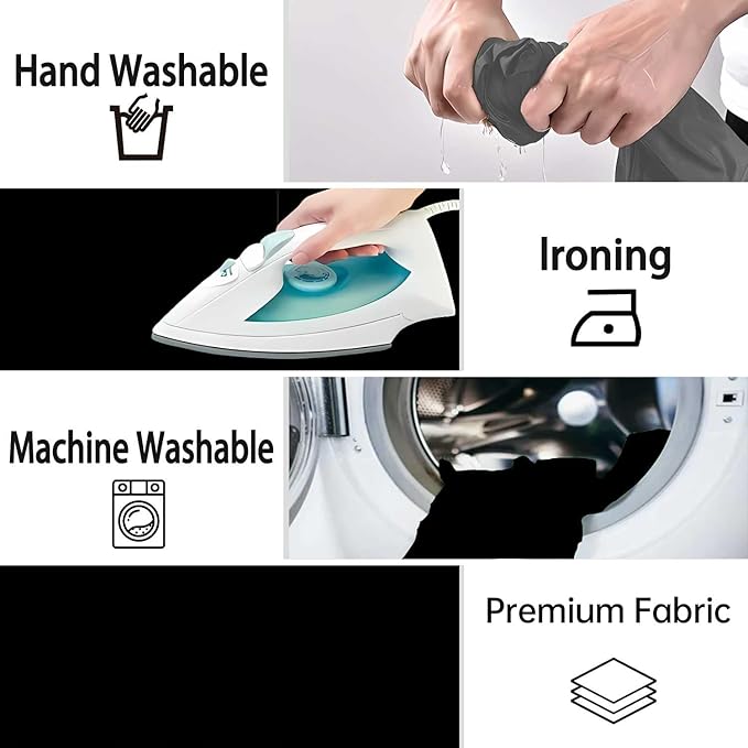 Black Photo Backdrop for Photoshoot, Photo Backdrop Curtain, Black Backdrops for Party Portrait Photoshoots Video Studio 6x9ft