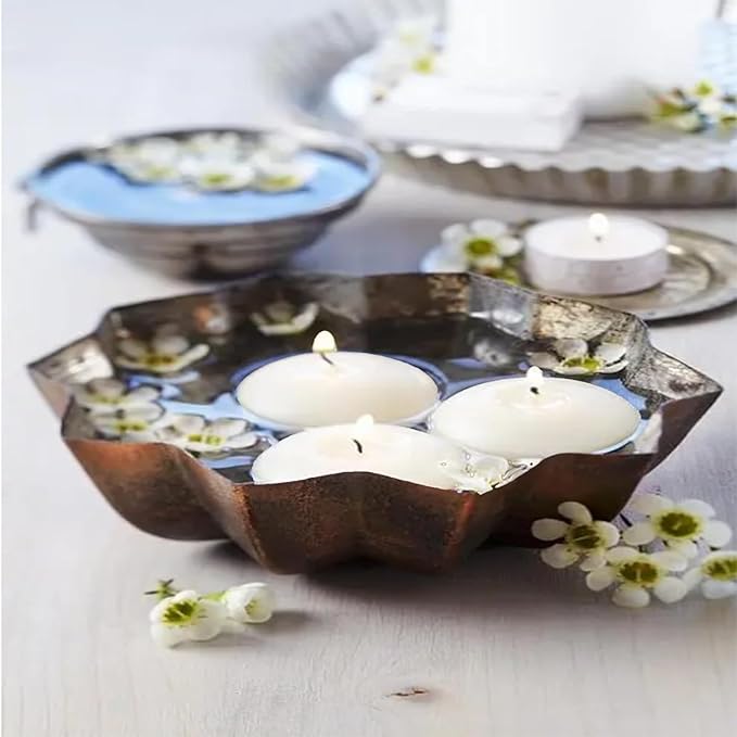 36 Packs 3-Inch unscented White Floating Candles - Ideal for Weddings, Pool Party, Holiday Centerpieces and Events - Odorless, Drip-Free, Long Lasting Burn Time