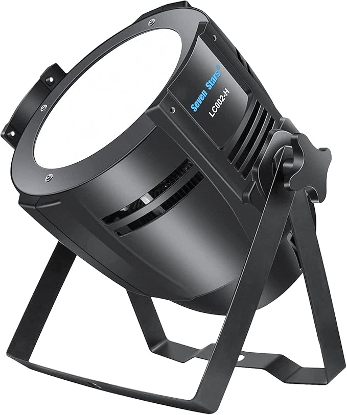 [Pro Lighting Combo] 8x3W Motorized Moving Head DJ Wash Light + 200W COB LED Par Light Bundle