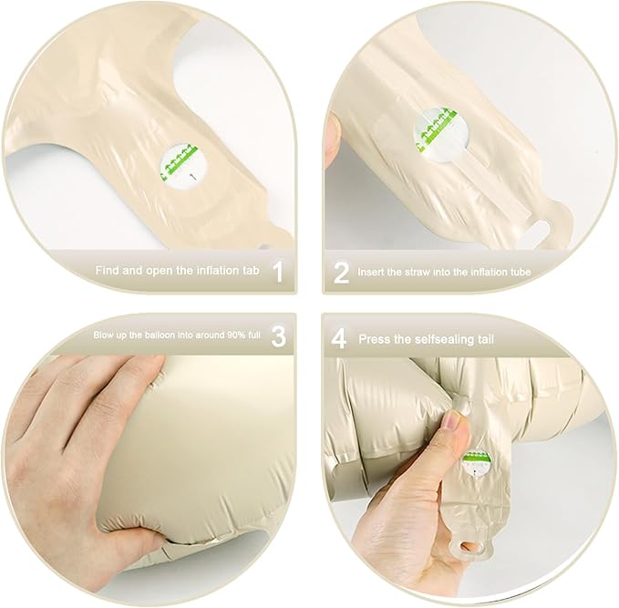 40 Inch Cream White 13 31 Large Number Balloon, 13 31 Cream White Birthday Party Decorations, Number 13 31 Foil Balloons for Anniversary Party Graduations Celebration Supplies