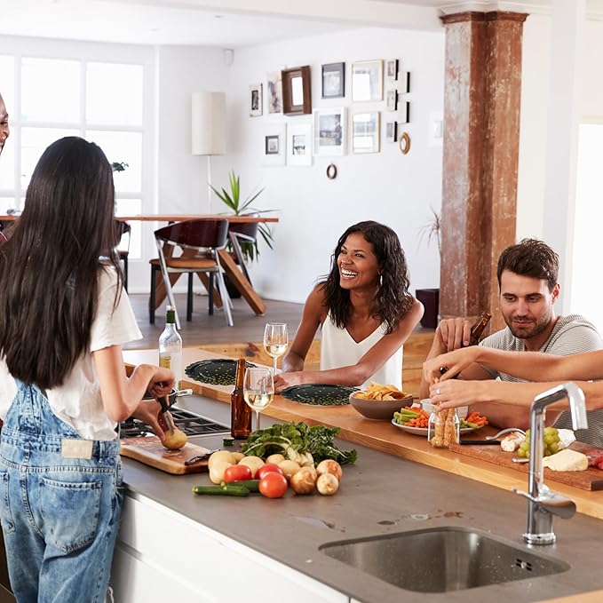 50PCS Black and Gold Paper Plates and Napkins, 7Inch Black and Gold Dot Party Supplies Disposable Party Plates Tableware Set for Birthdays, Graduations, Fathers Day Retirement and Weddings Decorations