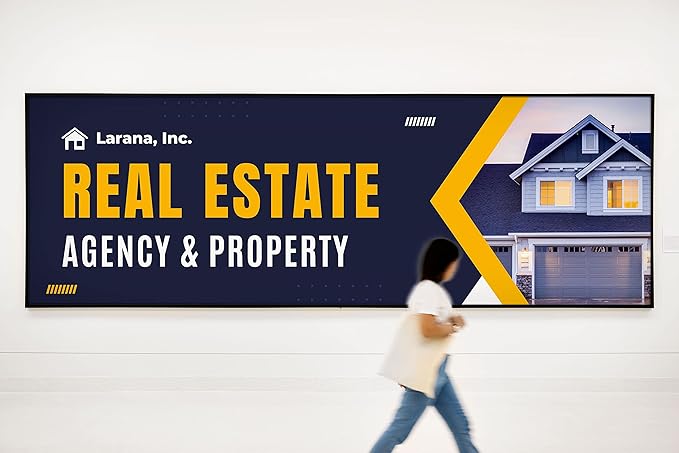 Personalized Custom Vinyl Banner Printing Indoor or Outdoor use Printed Business Event Birthday Party Large Custom Vinyl banner for Party Decoration Factory of Stickers (2'x10')