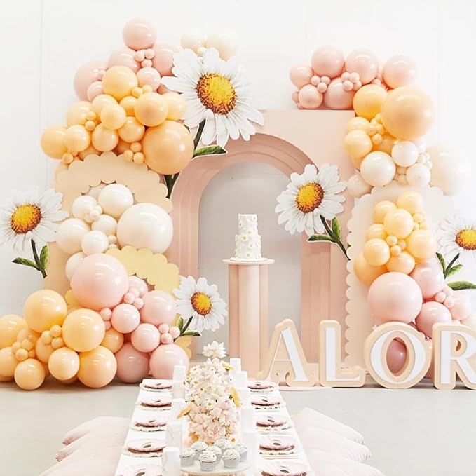 Nude Balloons 12 Inch, 100 Pack Beige Balloon Retro Apricot Neutral Latex Balloons Matte Tan Cream Blush Peach Helium Balloons for Boho Birthday Wedding Baby Bridal Shower Party Decorations