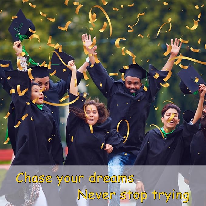 16 Inch [6 Pack] Golden Confetti Cannon Party Poppers Party Supplies, Air Powered | Launches 20-25ft | Celebrations,Graduation ceremony,Birthdays,New Years Eve,Christmas and Weddings (golden)